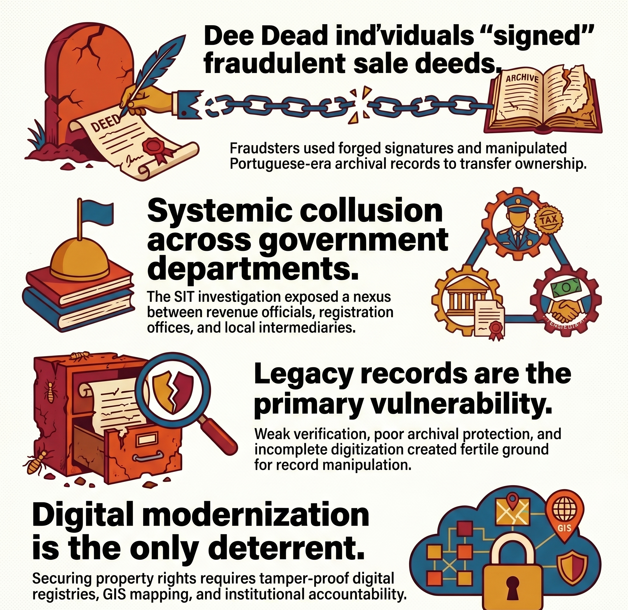 How Did the Dead Sign Sale Deeds?